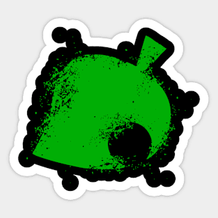 greed leaf 2021 Sticker